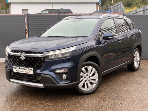 Suzuki SX4 S-Cross Hatchback, Petrol Hybrid, 2023, Blue