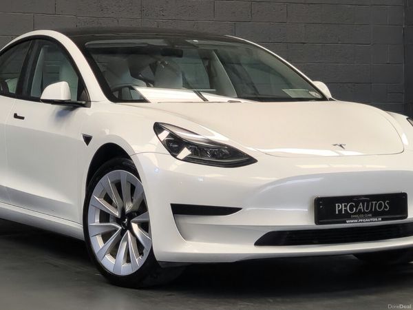 Tesla Model 3 Saloon, Electric, 2022, White