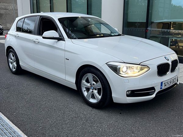 BMW 1-Series Hatchback, Petrol, 2014, White