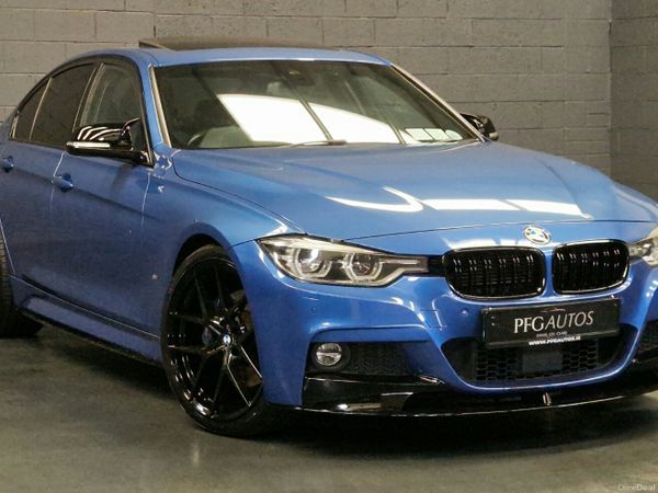 BMW 3-Series Saloon, Petrol Plug-in Hybrid, 2017, Blue