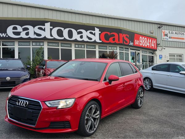 Audi A3 Hatchback, Petrol, 2018, Red