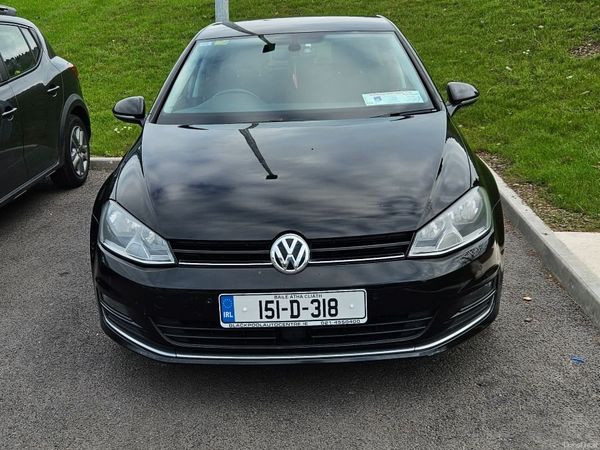 Volkswagen Golf Hatchback, Diesel, 2015, Black