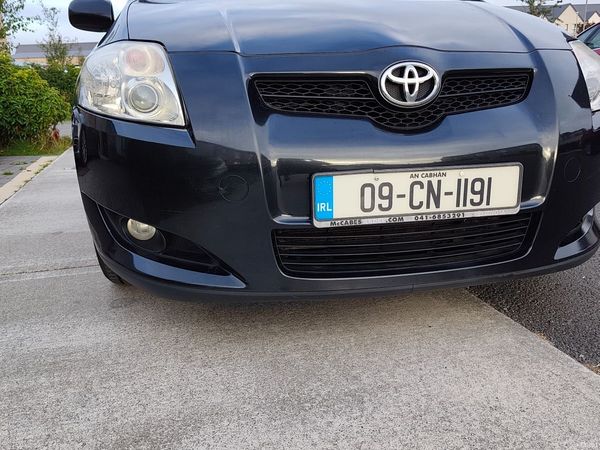Toyota Auris Hatchback, Petrol, 2009, Black