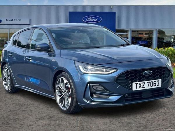 Ford Focus Hatchback, Petrol Hybrid, 2024, Blue