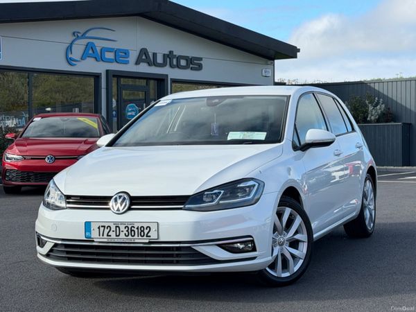 Volkswagen Golf Hatchback, Petrol, 2017, White