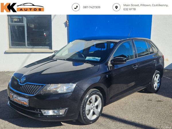 Skoda Rapid Hatchback, Diesel, 2014, Black