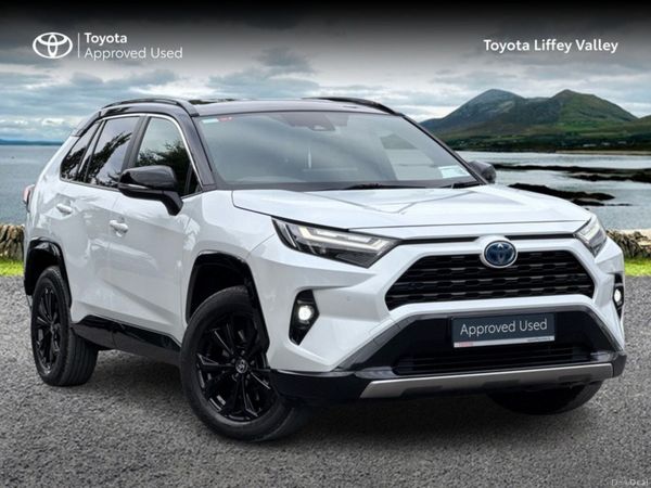 Toyota RAV4 SUV, Petrol Hybrid, 2023, White