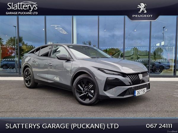 Peugeot 408 Hatchback, Petrol, 2026, Grey