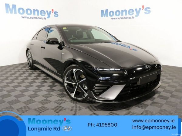 Hyundai IONIQ 6 Saloon, Electric, 2026, Black