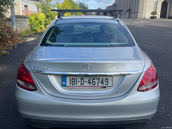 Mercedes-Benz C-Class Saloon, Diesel, 2018, Silver