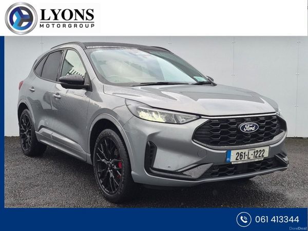Ford Kuga SUV, Petrol Plug-in Hybrid, 2026, Grey