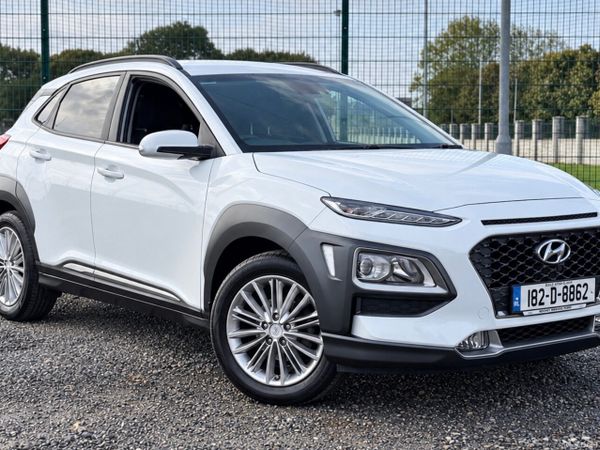 Hyundai KONA MPV, Petrol, 2018, White