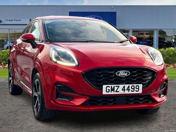 Ford Puma Hatchback, Petrol, 2025, Red