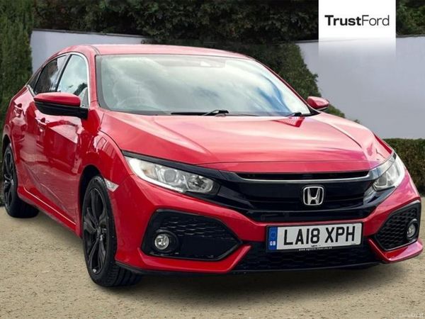 Honda Civic Hatchback, Diesel, 2018, Red
