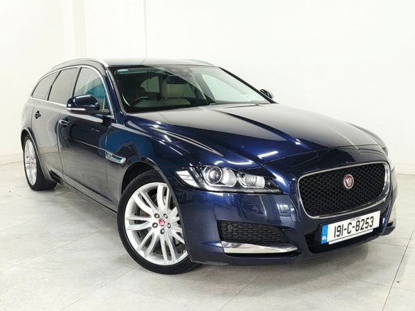 Jaguar XF Estate, Diesel, 2019, Blue