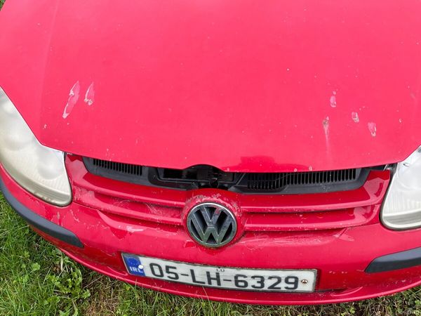 Volkswagen Golf Hatchback, Diesel, 2005, Red