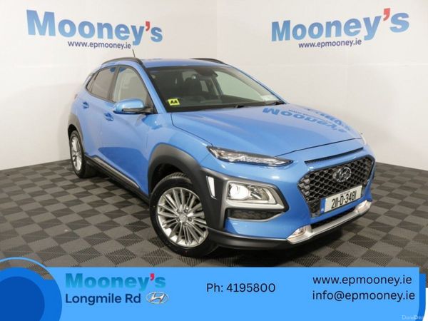 Hyundai KONA SUV, Petrol, 2021, Blue