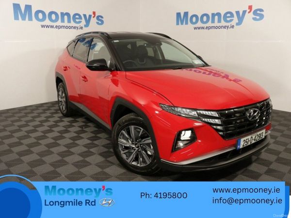 Hyundai Tucson SUV, Petrol Hybrid, 2025, Red