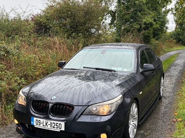 BMW 5-Series Saloon, Diesel, 2009, Black