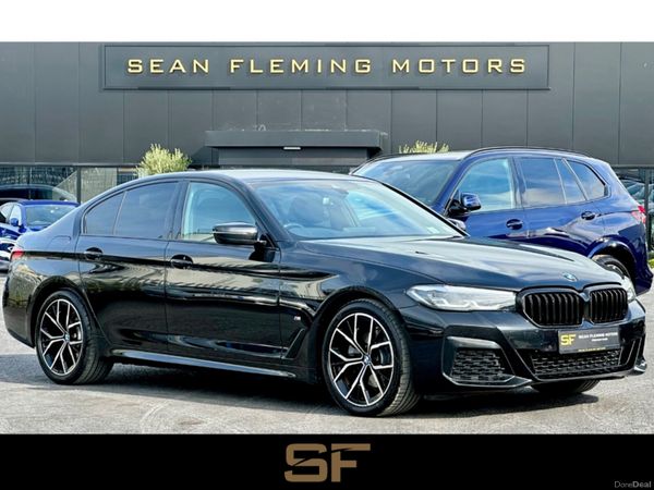 BMW 5-Series Saloon, Diesel, 2022, Black