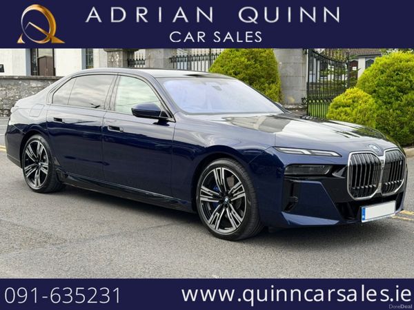 BMW i7 Saloon, Electric, 2026, Blue