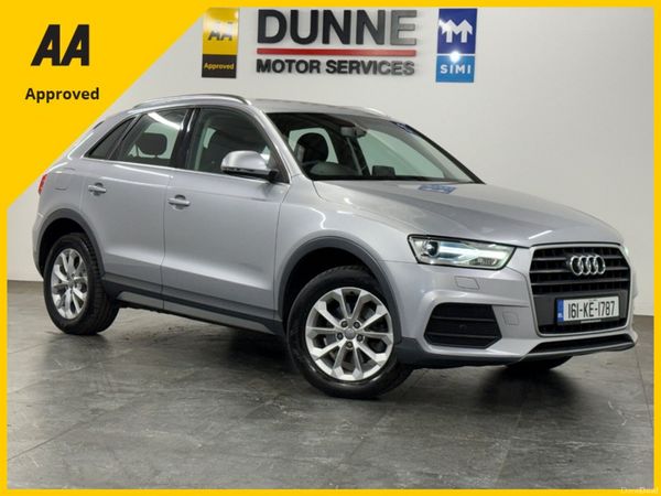 Audi Q3 SUV, Diesel, 2016, Silver
