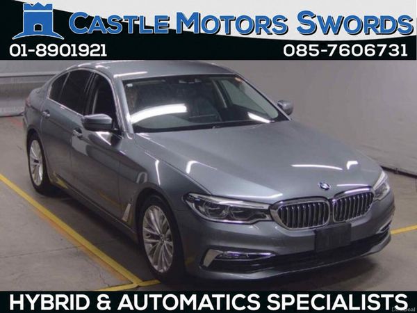 BMW 5-Series Saloon, Petrol Plug-in Hybrid, 2017, Grey