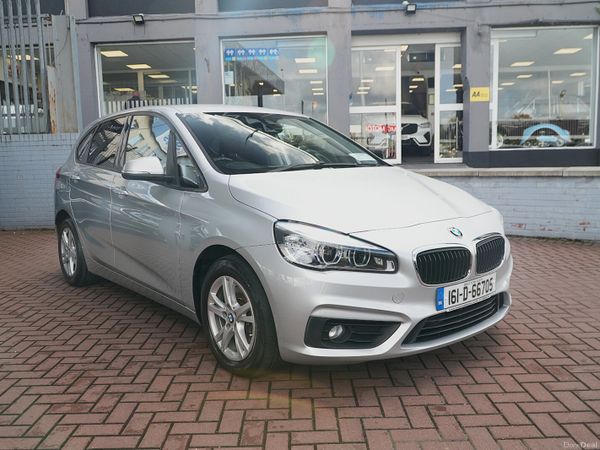 BMW 2-Series Hatchback, Petrol, 2016, Silver