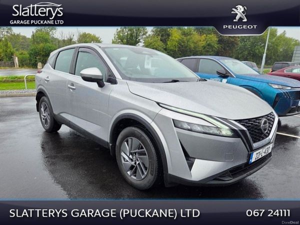 Nissan Qashqai SUV, Petrol, 2022, Grey