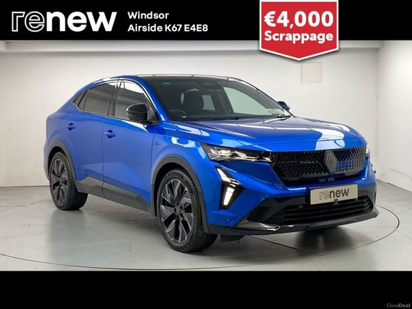 Renault Rafale SUV, Petrol Hybrid, 2024, Blue