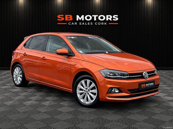 Volkswagen Polo Hatchback, Petrol, 2020, Orange