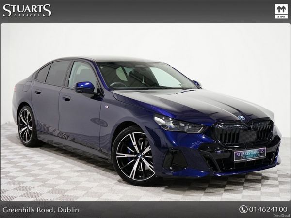 BMW 5-Series Saloon, Petrol Plug-in Hybrid, 2026, Blue