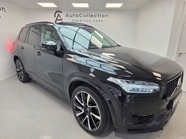 Volvo XC90 SUV, Petrol Plug-in Hybrid, 2023, Black
