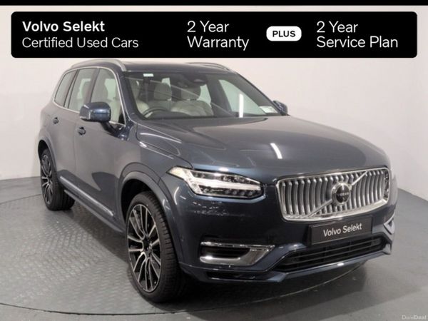 Volvo XC90 SUV, Petrol Plug-in Hybrid, 2024, Black