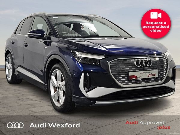 Audi Q4 e-tron Estate, Electric, 2023, Blue