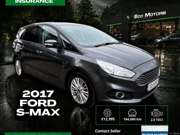 Ford S-Max MPV, Diesel, 2017, Grey