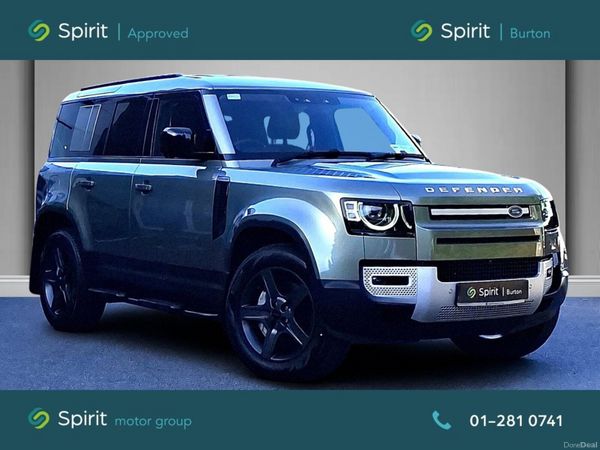Land Rover Defender SUV, Petrol Plug-in Hybrid, 2024, Green