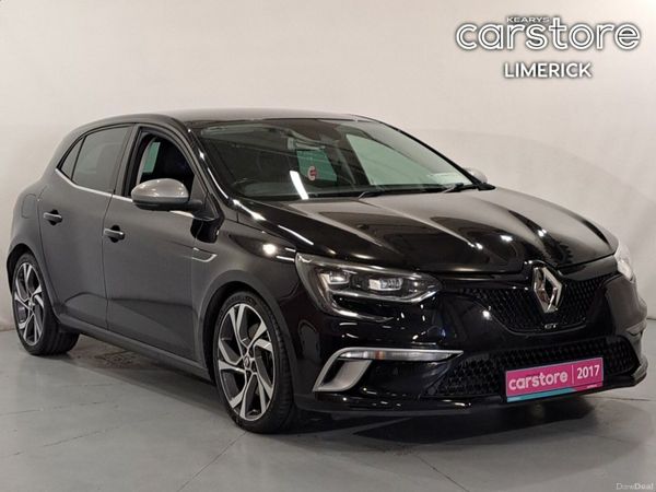 Renault Megane Hatchback, Petrol, 2017, Black