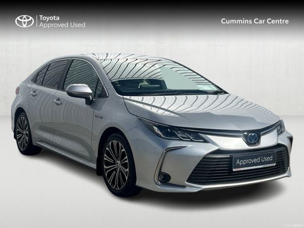 Toyota Corolla Saloon, Petrol Hybrid, 2021, Grey