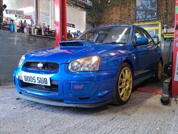Subaru Impreza Saloon, Petrol, 2005, Blue