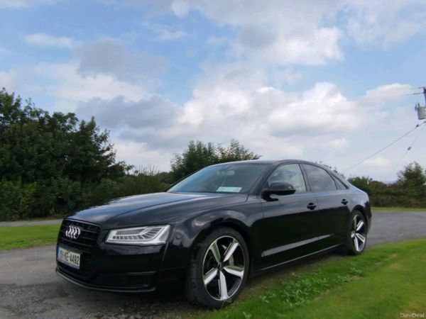 Audi A8 Saloon, Diesel, 2015, Black