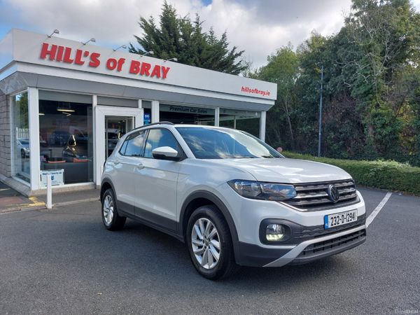 Volkswagen T-Cross Hatchback, Petrol, 2023, White