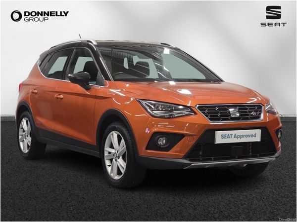 SEAT Arona Hatchback, Petrol, 2019, Orange