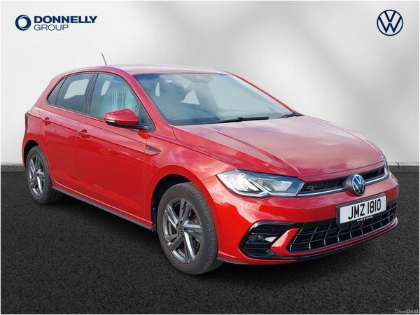 Volkswagen Polo Hatchback, Petrol, 2022, Red