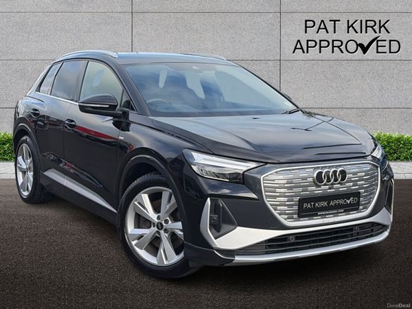 Audi Q4 SUV, Electric, 2023, Black
