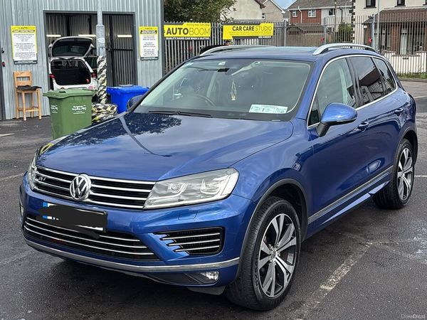 Volkswagen Touareg SUV, Diesel, 2017, Blue