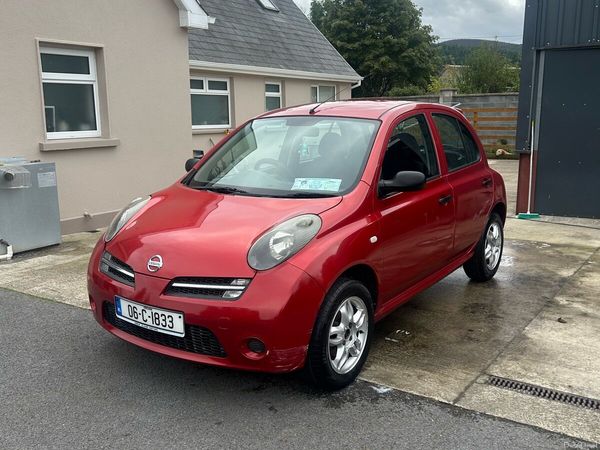Nissan Micra Hatchback, Petrol, 2006, Red