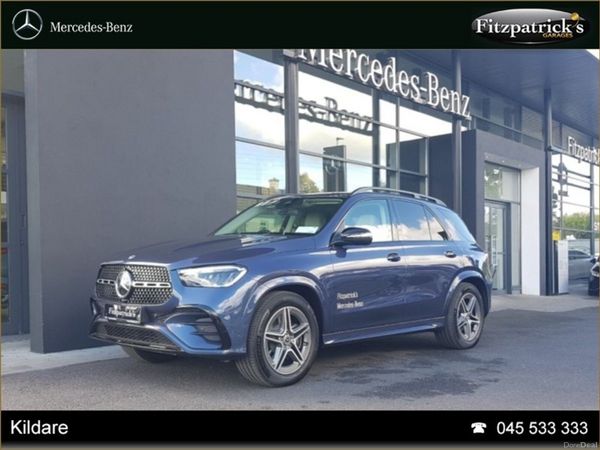 Mercedes-Benz GLE SUV, Diesel Plug-in Hybrid, 2026, Blue