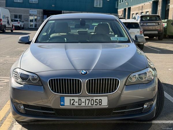BMW 5-Series Saloon, Diesel, 2012, Grey