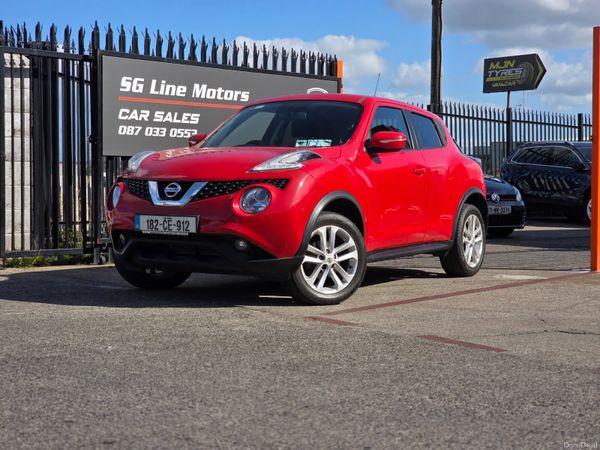 Nissan Juke SUV, Diesel, 2018, Red